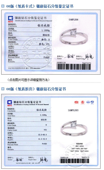 国家珠宝玉石质量监督检验（NGTC）